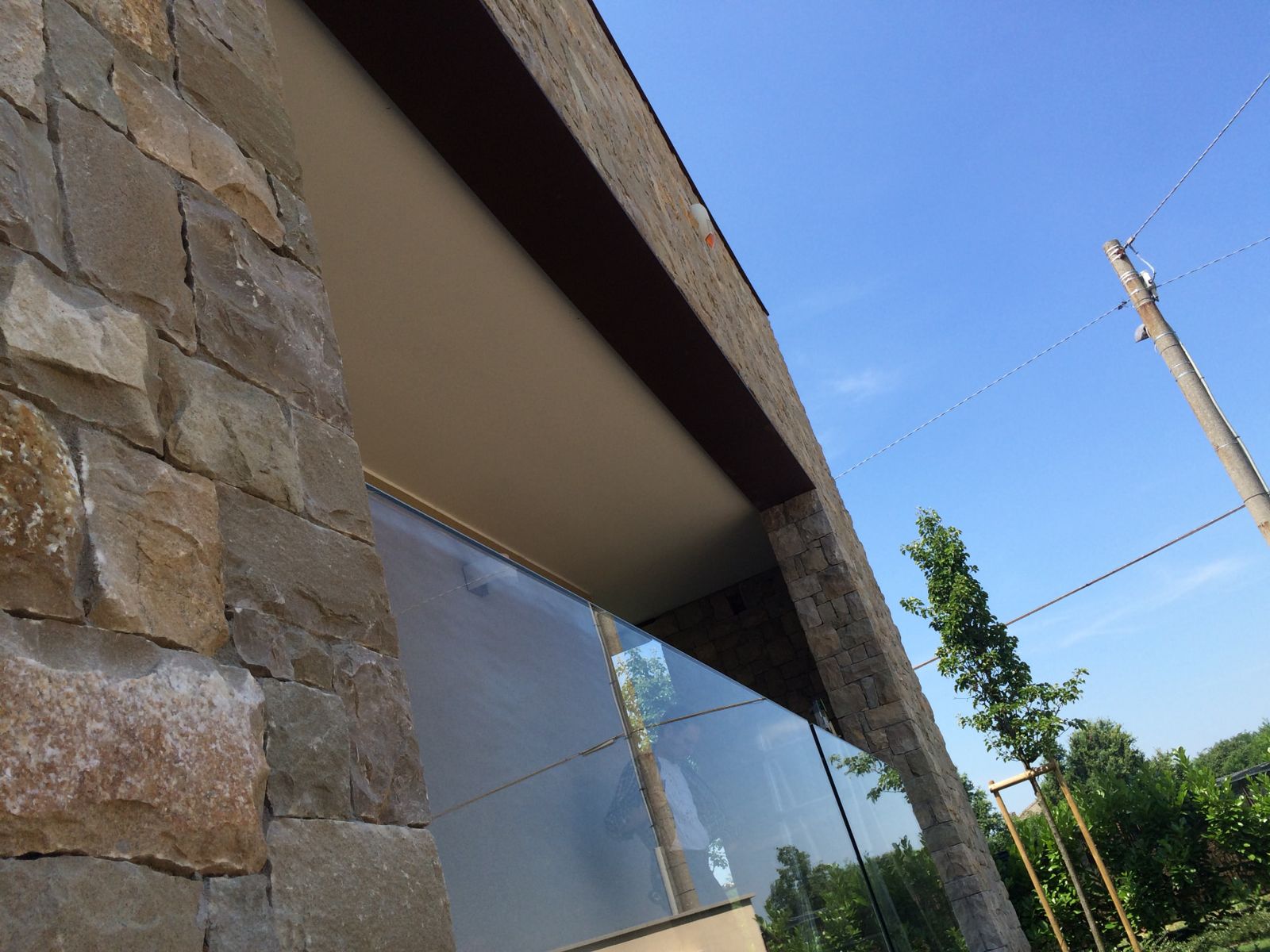 Rivestimento e trave in corten